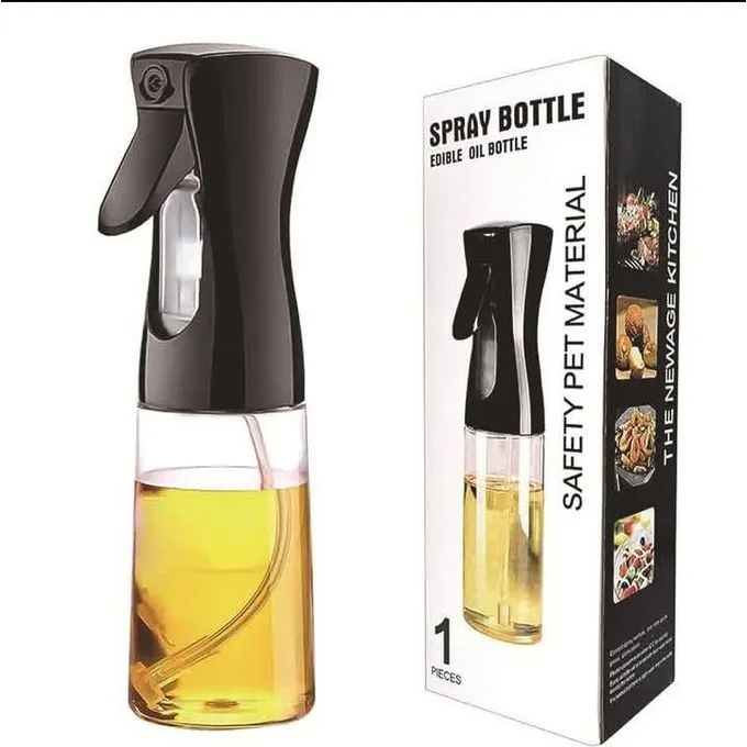 Спрей бутилка за олио 200 мл, Spray Bottle Edible Oil Bottle, стъклено шише, за равномерно пръскане фото 4